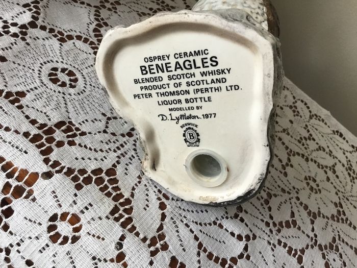 Vintage Beneagles Whisky decanter by Beswick