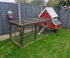 Chicken Coop/Hen house with run. Irish made