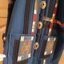 Vintage Coloratura Blue 100% Wool Coat, Ladies M/L Medium Large Aztec Southwest Classic Heavy Warm Jacket Image 4