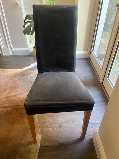 Dining chairs x 6