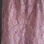 IN VOGUE mauve lace overlay skirt Sz 12 (Fit 10-12UK) Image 6