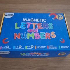 A Big Set of Magnetic Letters & Numbers for Kids, 3+