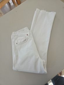 Zara white jeans uk 6-8