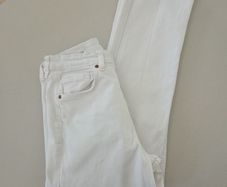 Zara white jeans uk 6-8