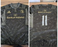 leinster rugby development squad match worn