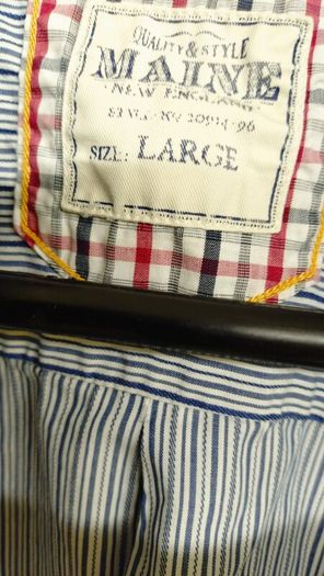 Maine Shirt. Large.
