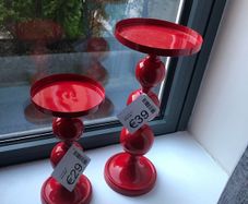 Ez Living candle stick set - candy apple