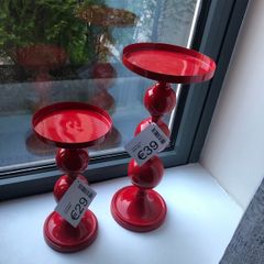 Ez Living candle stick set - candy apple