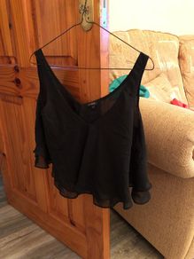 River island size 6 top