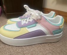 Colored Platform Sneakers