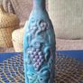 Hand Painted 3D Grape Bottle Decor Image 3