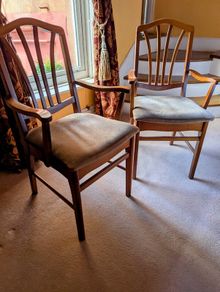 Mahogany Carver Chairs