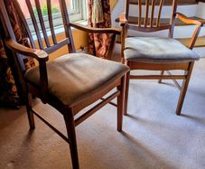 Mahogany Carver Chairs