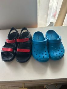 Crocs original and Crocs sandals