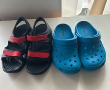 Crocs original and Crocs sandals