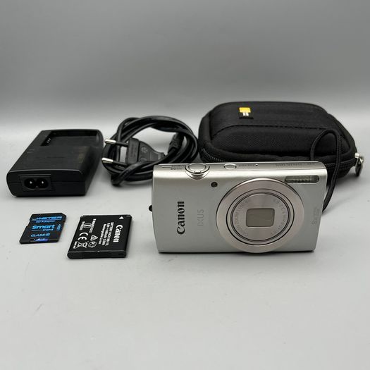 Canon IXUS 185 20MP Digital Camera Silver - Full Kit