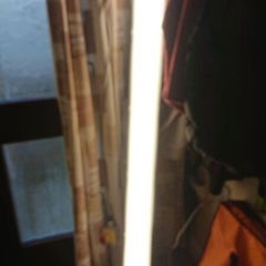Tornado element protection LED Lamp with fitting clamps, cable and switch. Shed house clearance sale unwanted stuff gift car boot sale Xmas garage workshop garden lamp