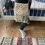 Bohemian style sportsgirl bag,macrame cross body Image 3