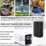 NEW SALE | Quiet Fish Tank Filter 4-in-1 Internal Aquarium Filter,500L/H Submersible Water Pump Oxygen Aeration Wave Maker Water Change for Betta, Turtle, Pond Fish Image 3