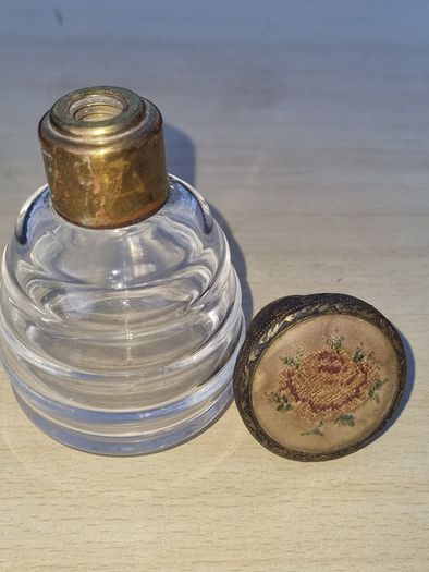 Antique perfume bottle from the turn of the 19th and 20th centuries