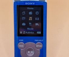 Sony MP3 Walkman NWZ E384 Blue Music Player
