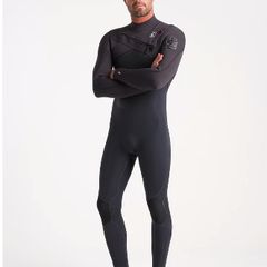 C-Skins NuWave ReWired 4:3 Mens Chest Zip Winter Wetsuit
