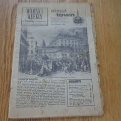 Vintage Woman's Weekly Magazine for Sale