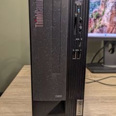 Lenovo ThinkCentre Neo N50s SFF PC 12th Gen Intel i5 12400 24" LCD Win 11 & Office 2024 Pro, Wifi