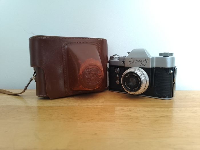 Zenit-3M Serviced lens Industar-50, Refurbished USSR Soviet Russian SLR 35 mm film camera, Analog Photography 63093650
