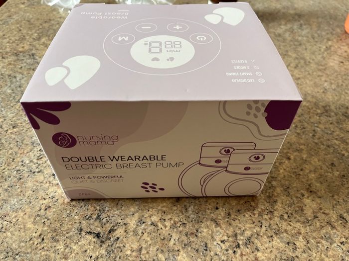 Nursing mama double breast pump