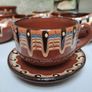 Vintage Bulgarian Troyan bowls and cups Image 7