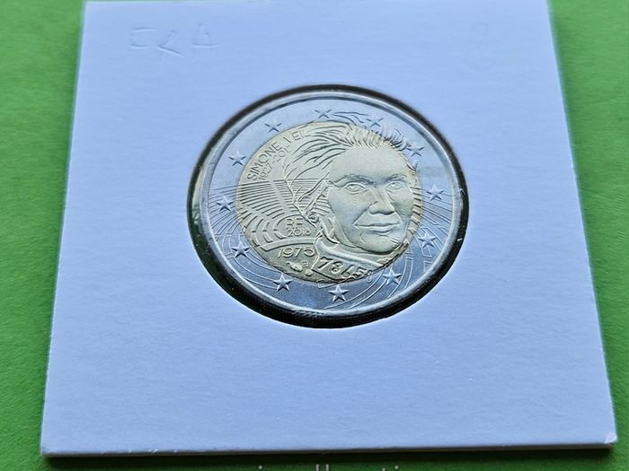 France 2018 year Uncirculated 2 Euro coin.