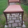 Large Oval Mahogany Dining Table  with six Matching Chairs in excellent condition with matching glass top Image 3