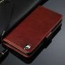 100% Handmade Luxury Leather Flip Case Cover For OnePlus X Image 3