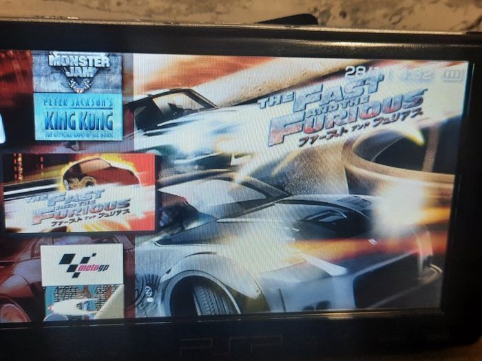 Sony Psp, case, charger, games