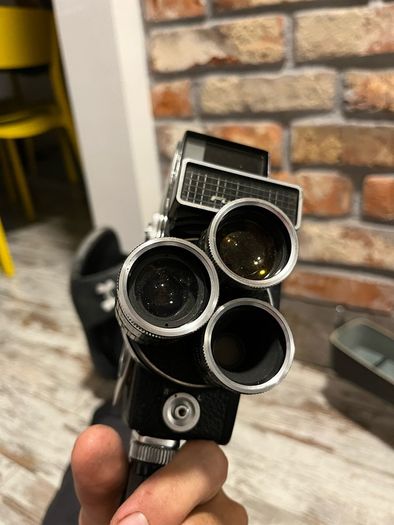 vintage movie camera
