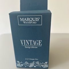 Marquis by Waterford Champagne Flutes (Set of 4) - Brand New and boxed
