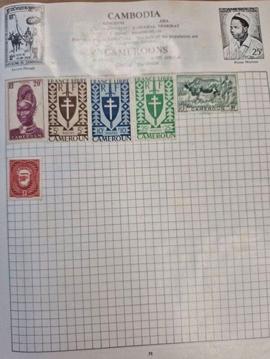 Stamps of the world stanley gibbson album