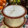 Bona china England "Dushes" cake stand Image 5