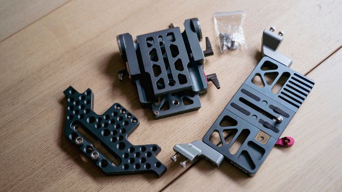 Tilta ES-T07 Blackmagic Cinema Camera Rig Cage parts