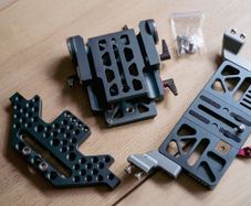 Tilta ES-T07 Blackmagic Cinema Camera Rig Cage parts