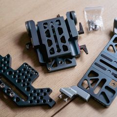 Tilta ES-T07 Blackmagic Cinema Camera Rig Cage parts