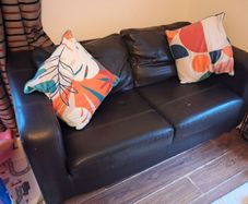 free leather sofa