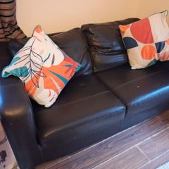 free leather sofa