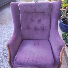 Aubergine Armchair