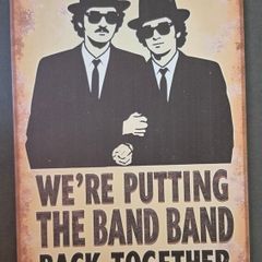 Vintage Style Metal Sign. The blues brothers.