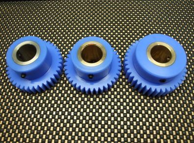 Komori printing press gears (2 sizes)
