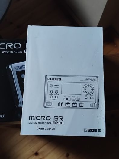 BOSS Micro BR Digital Recorder BR - 80 Box & Manual