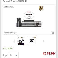 Road angel front & rear dash cam