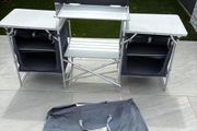 Camping kitchen unit